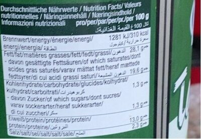 Wittekaas 60%  A    Blik 800gr  DESTAN