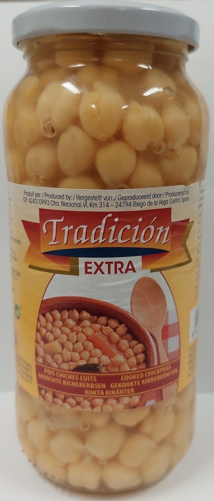 Boiled Chickpeas jar 600gr BURCU