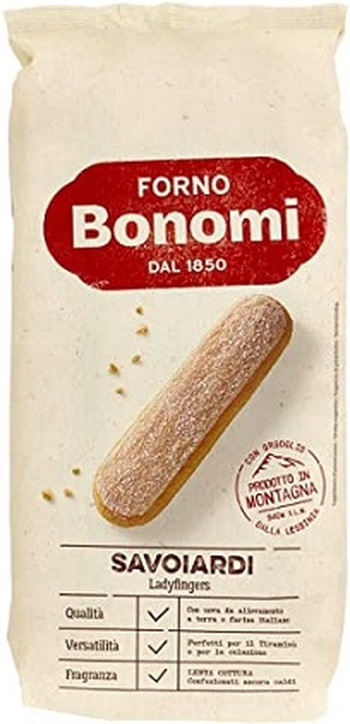 Savoilardi  pak 400gr  B0NOMI
