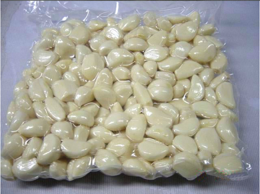 Knoflook gepeld VAC. zak 1kg