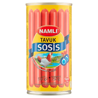 Tavuk sosis blik 250g AKSIYON