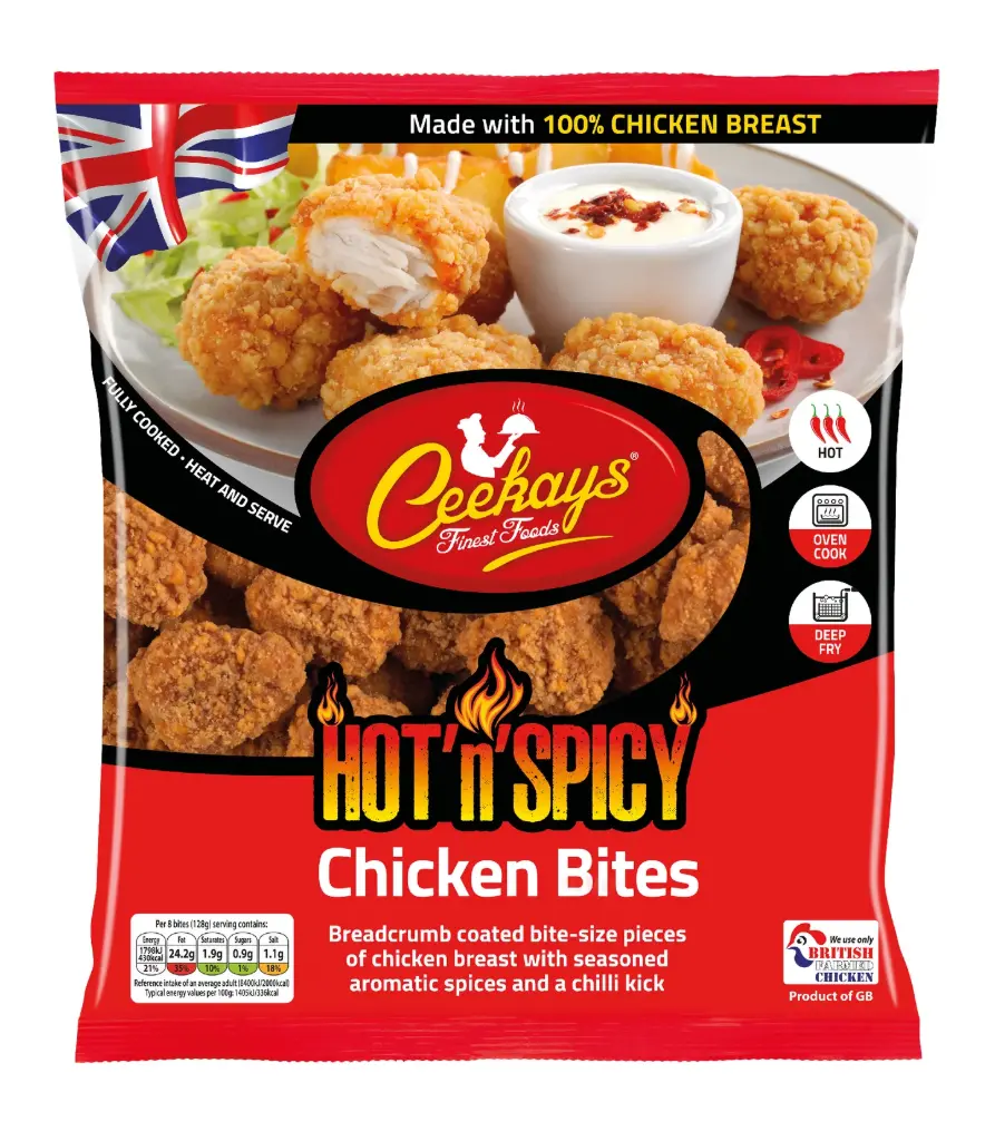 Chicken Bites 5x1 kg HOT'N'SPICY