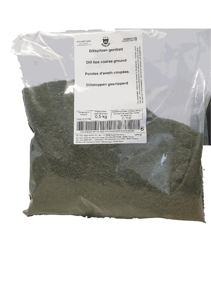 Dille gesnipperd  500gr