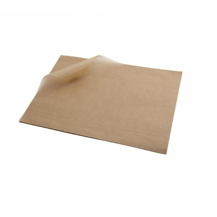 Hamburgerpapier  33x38  Bruin doos 1000st
