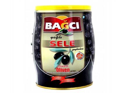 Olijven Zwart Sele  fici 750gr Bagci