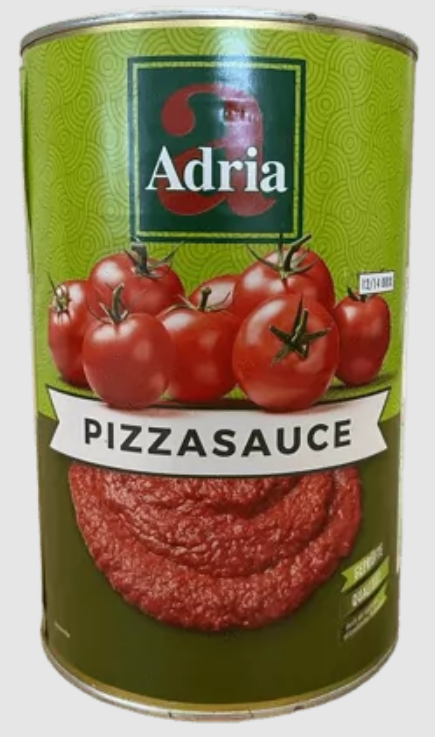 Pizzasaus gekruid 4250ml, Adria
