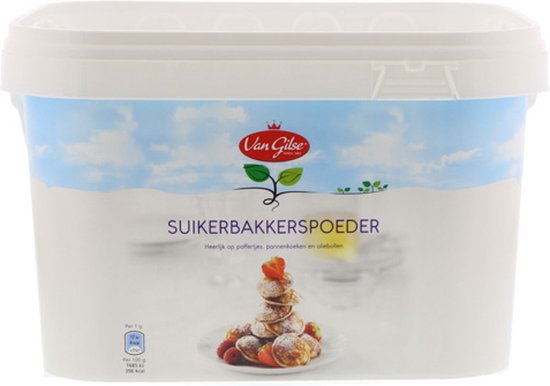 Suikerbakkerspoeder  emmer 5kg VAN GILSE