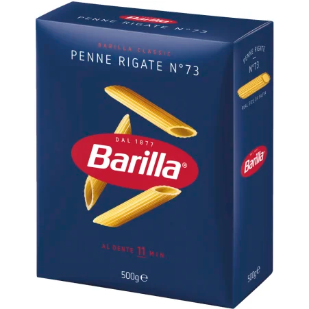 Penne rigate No:73 pak 500gr BARILLA