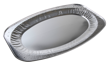 Aluschaal Catering Ovaal 45cm 100st S450G