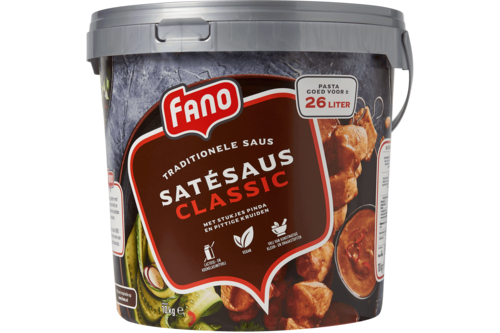 Satésaus Classic, emmer 10 kg  FANO