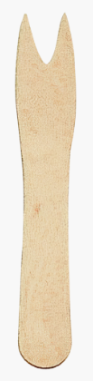 Frietvork 2-tands hout 85mm pak 1000st