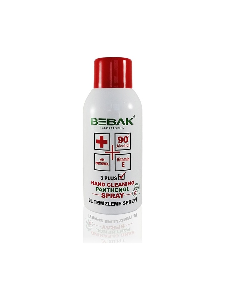 El Temizleme Sprey 90%  150ml BEBAK