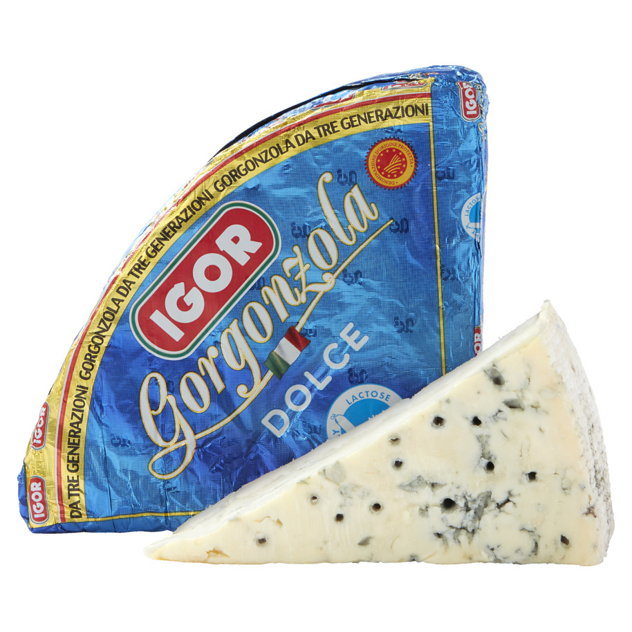 Gorgonzola Dolce IGOR  ca. 1,5kg    Prijs per kg