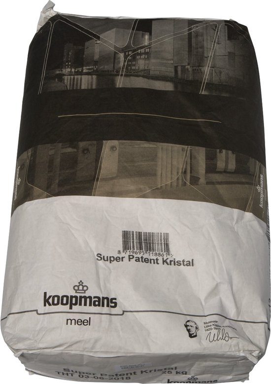 Super patent kristalmeel  zak 25 kg