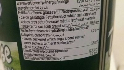 Wittekaas 60%  A    Blik 800gr  DESTAN