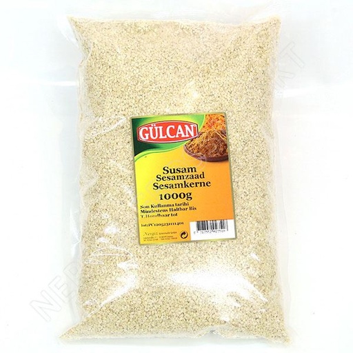 [NRGZ-955] Beyaz Susam zak 1kg GULCAN