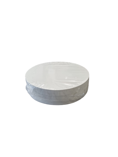[ABDE007] Deksel Alukarton 20cm rond  50st