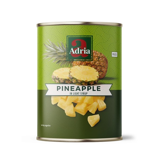 [MF-10710] Ananas stukjes 3100ml  Adria