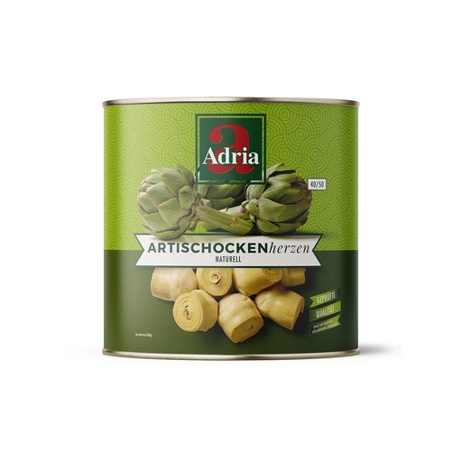 [MF-10300] Artisjokken kwarten 2650ml  Adria