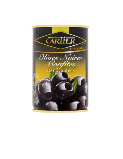 Olijven Zwart  1/1  blik 850ml   Siof