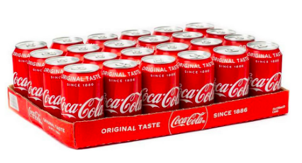 Coca Cola blik  tray 24x33cl  NL