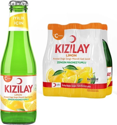 [TMZ-AYT-9997] Mineraalwater(bruisend) Citroen 24x200ml  KIZILAY