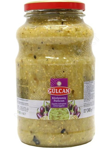 [NRGZ-23220] Geroosterde Aubergines  Pot 2400gR  GULCAN