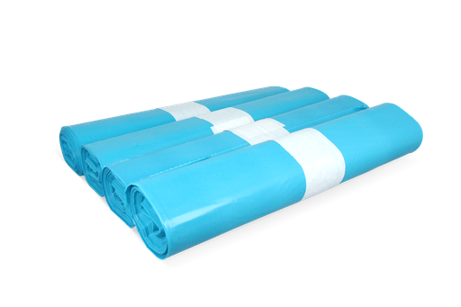 [AZ110-60BL] Afvalzak 70x110 Blauw 120L  Pak 25st