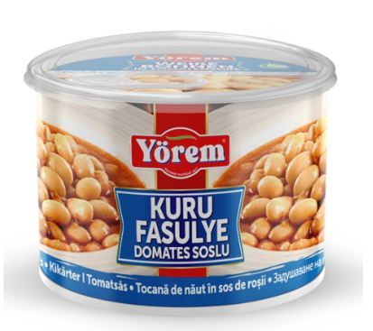 [ENK-20416] Kuru fasulye pilaki  blik 400gr SELIN