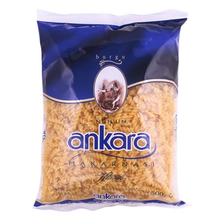 [NRGZ-1541] Makarna Burgu klasik  pak 500gr ANKARA